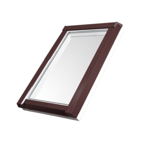  Střešní okno SKYLIGHT PREMIUM |  55 x 98 cm | interiér bílý - exteriér hnědý RAL 8019 